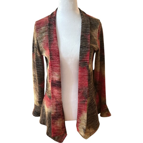 Andria Lieu Knit Open‎ Front Cardigan Sz M - Picture 1 of 6